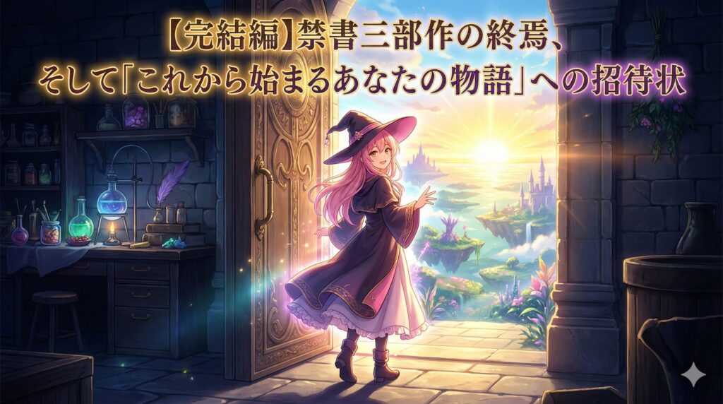 【完結編】禁書三部作の終焉、そして「これから始まるあなたの物語」への招待状