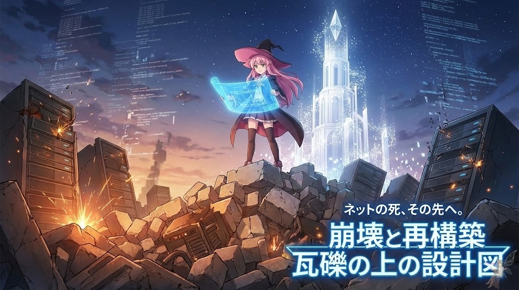 【禁書：崩壊（コラプス）の書】終焉するインターネットと、瓦礫の上に築かれる「塔」の設計図（シリーズ総集編）