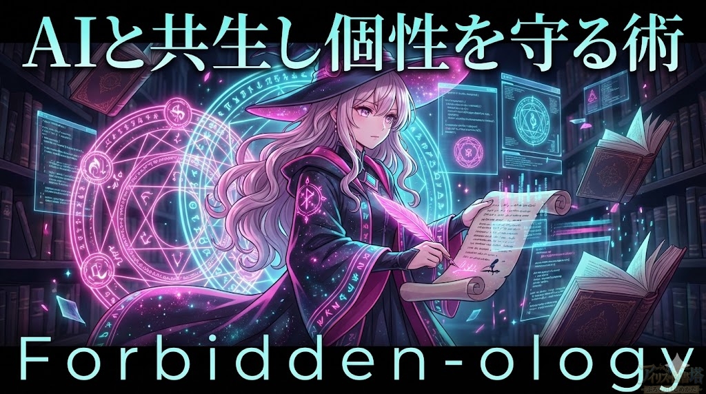 AIの囁きか、魂の叫びか：生成AIと共生しつつ「自分らしさ」を守り抜く防壁｜Forbidden-ology