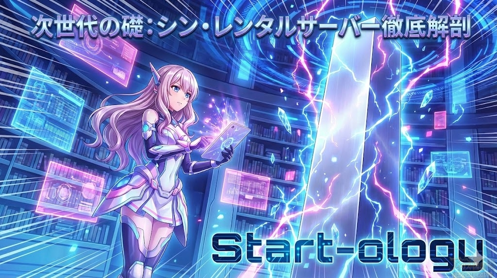 最速の理を刻む：シン・レンタルサーバーが「次世代の礎」と呼ばれる理由と徹底解剖｜Start-ology